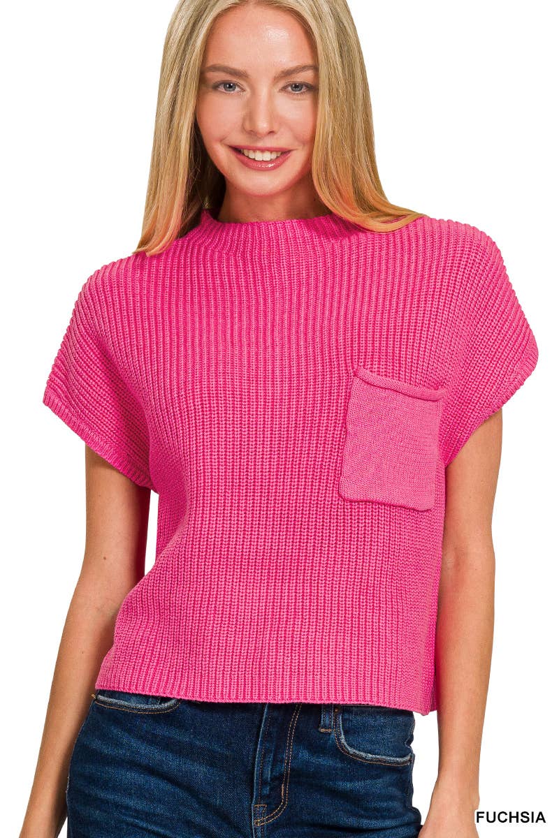 Short Sleeve Sweater