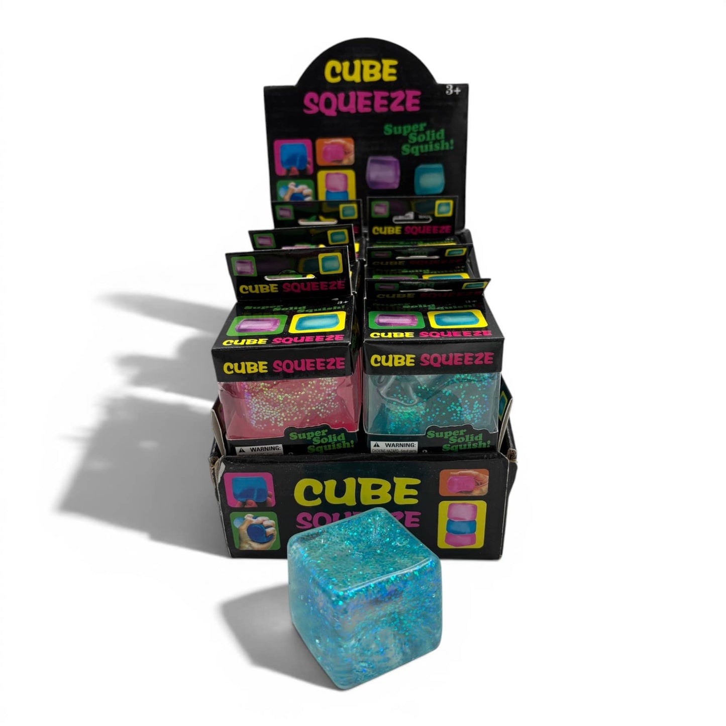 Glitter Squishy Cube