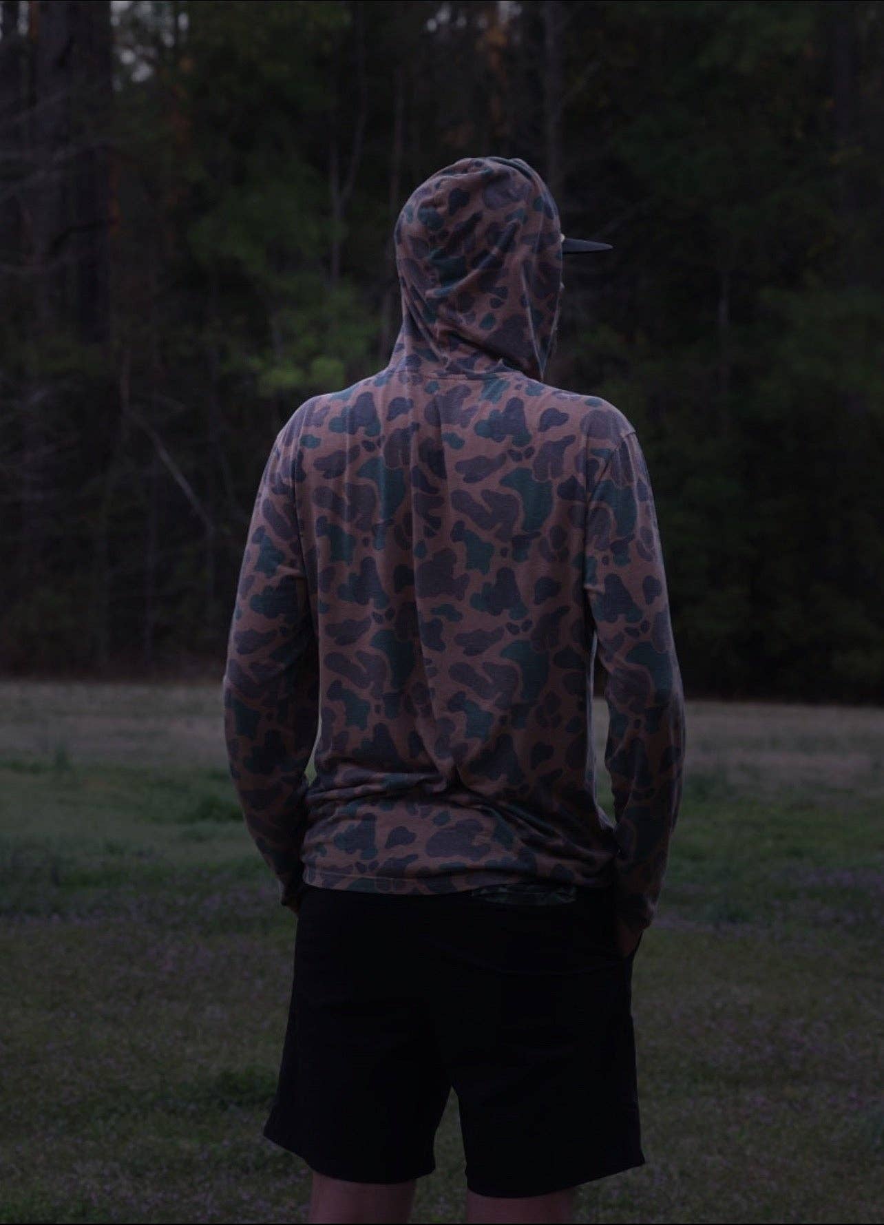 The Thin Hoodie - Vintage Camouflage