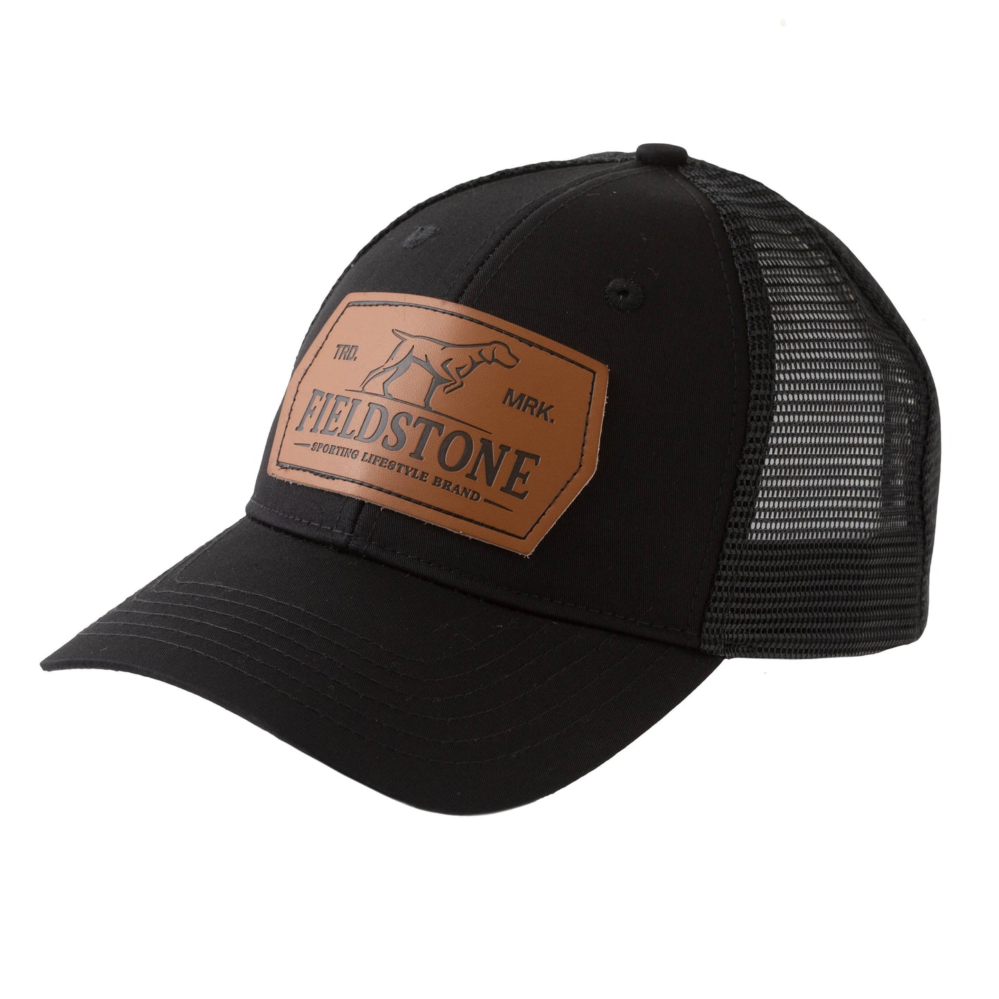 Leather Dog Patch Hat