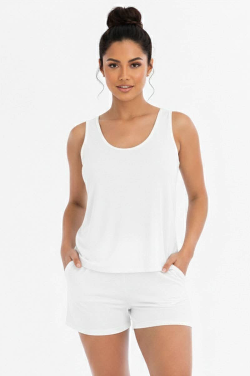 Comfy Tank Top & Shorts Set