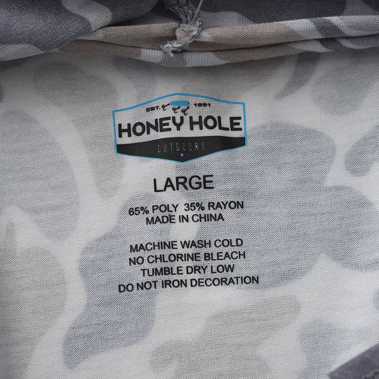 Drift Performance Hoodie - Smoke Camo: Small