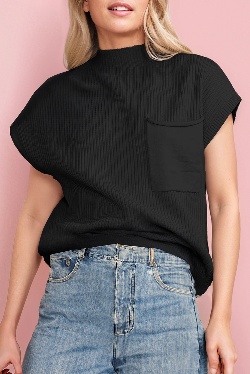 Mock Neck Sweater