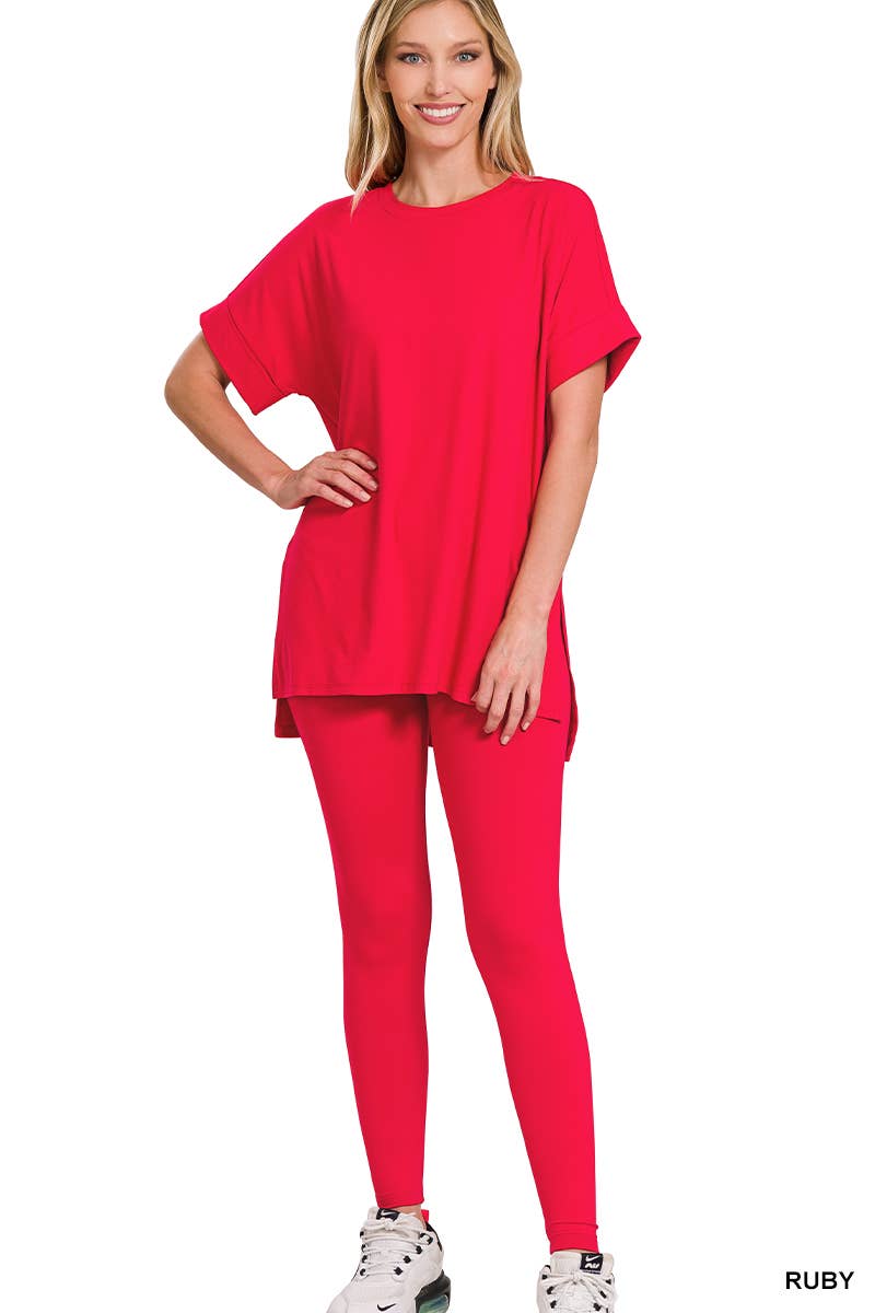 `.Microfiber Soft Loungewear Set