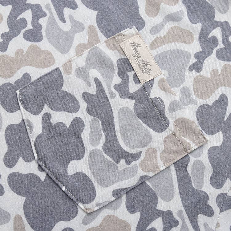 Drift Performance Hoodie - Smoke Camo: Small