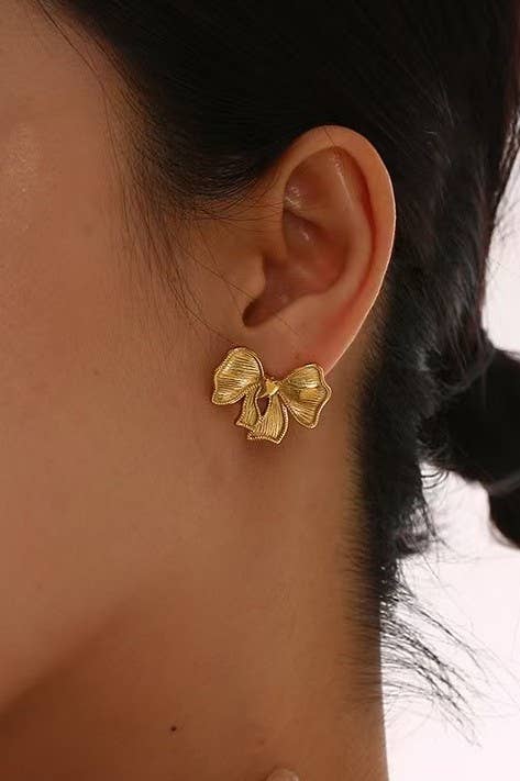 BOW EARRINGS