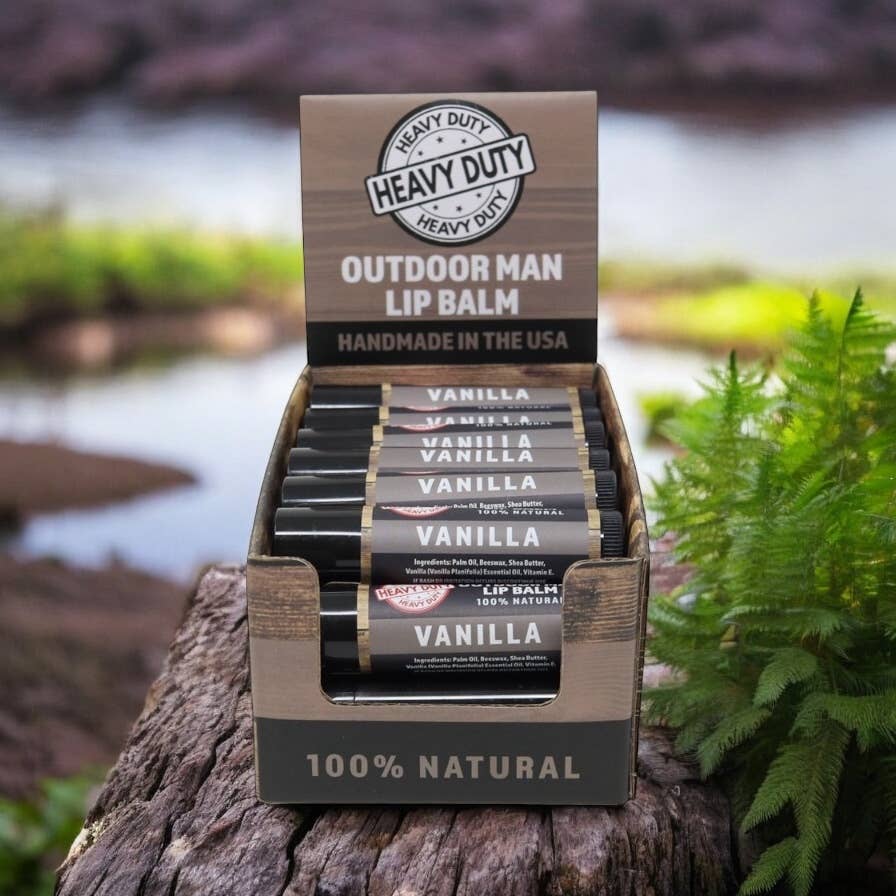 Christmas 2025 Men's Outdoor Man Lip Balm | 100% Natural