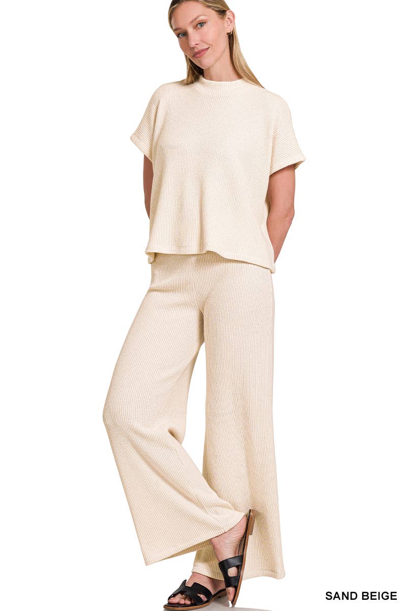 Taylor Sweater Boxy Top & Long Pants 2PC Set