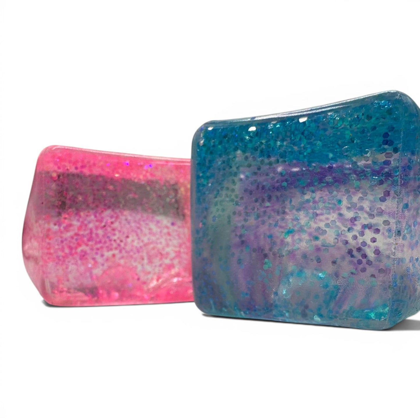 Glitter Squishy Cube