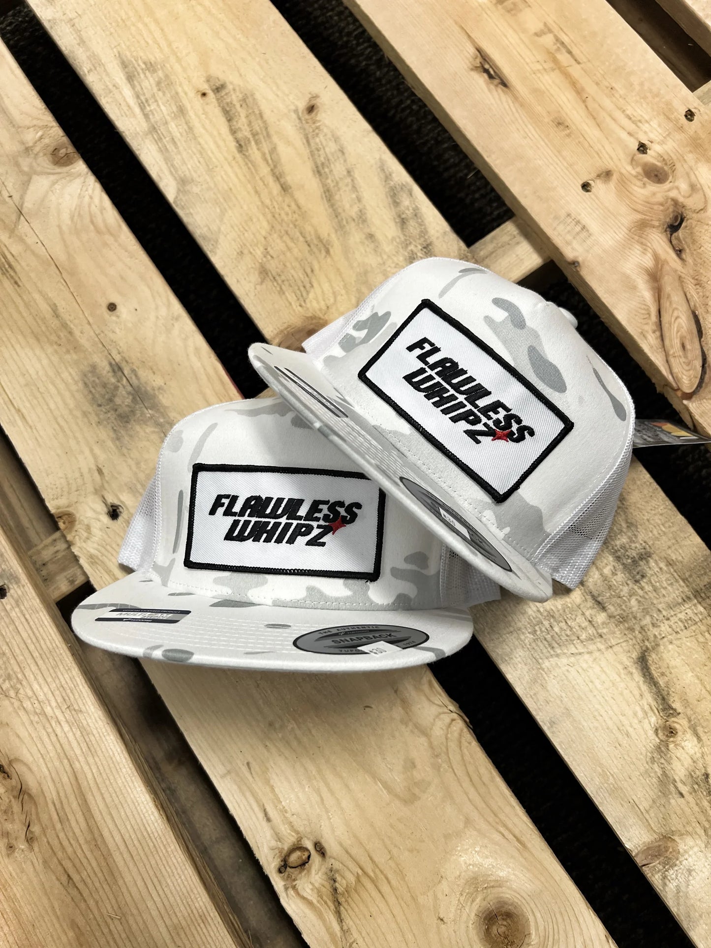 Camo Flatbill (White Patch)