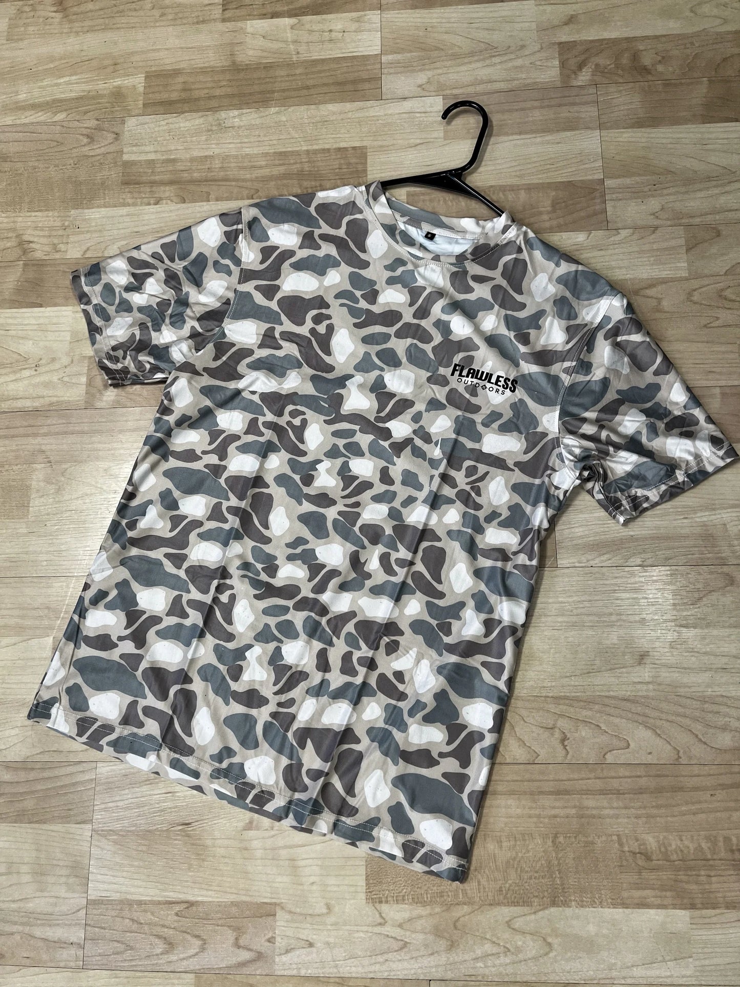 Flawless Outdoors Duck Camo Short Sleeve Shirt