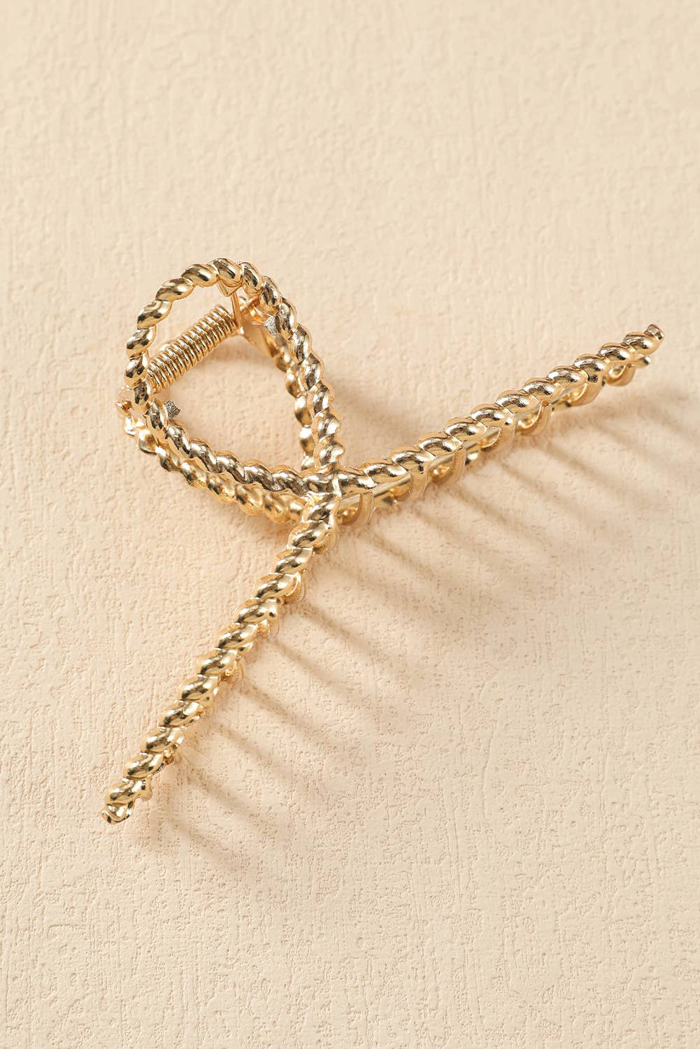 Twist Large Alloy Hair Clip Gifts