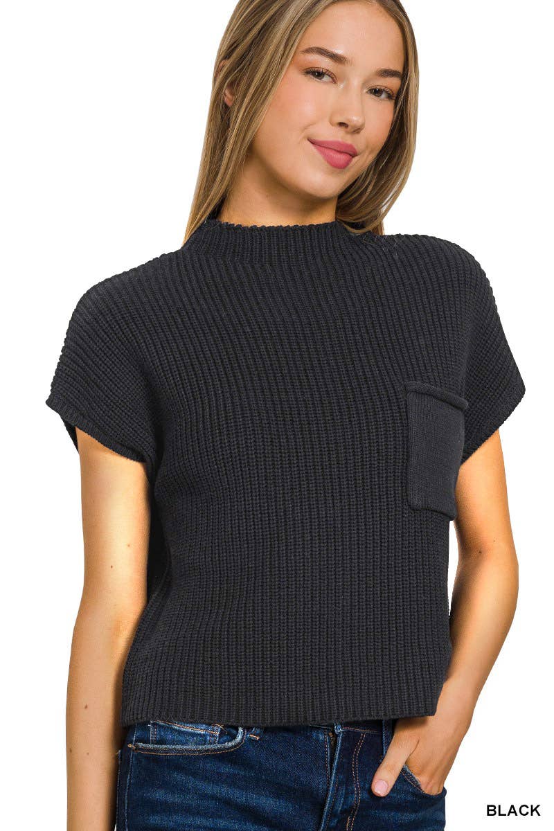 Short Sleeve Sweater