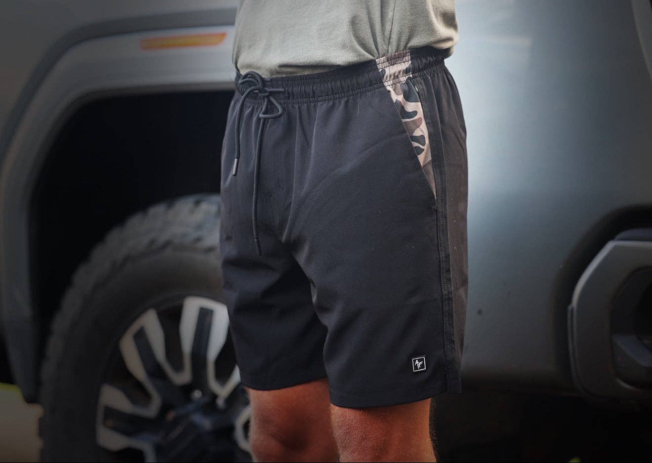 The Daily Shorts - Black Duck Camoflauge