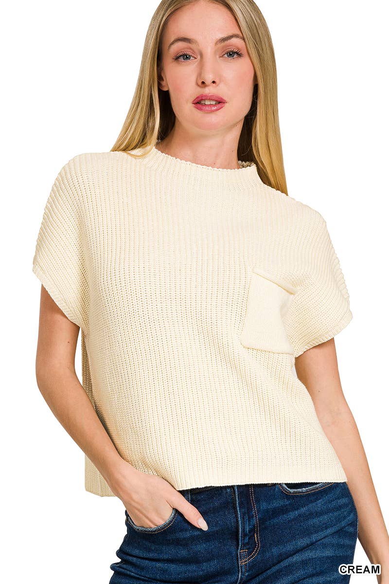 Short Sleeve Sweater