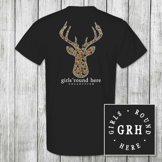 Girls 'Round Here Duck Camo Buck
