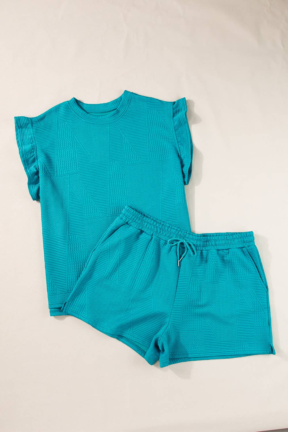 Ruffle Top and Shorts Set