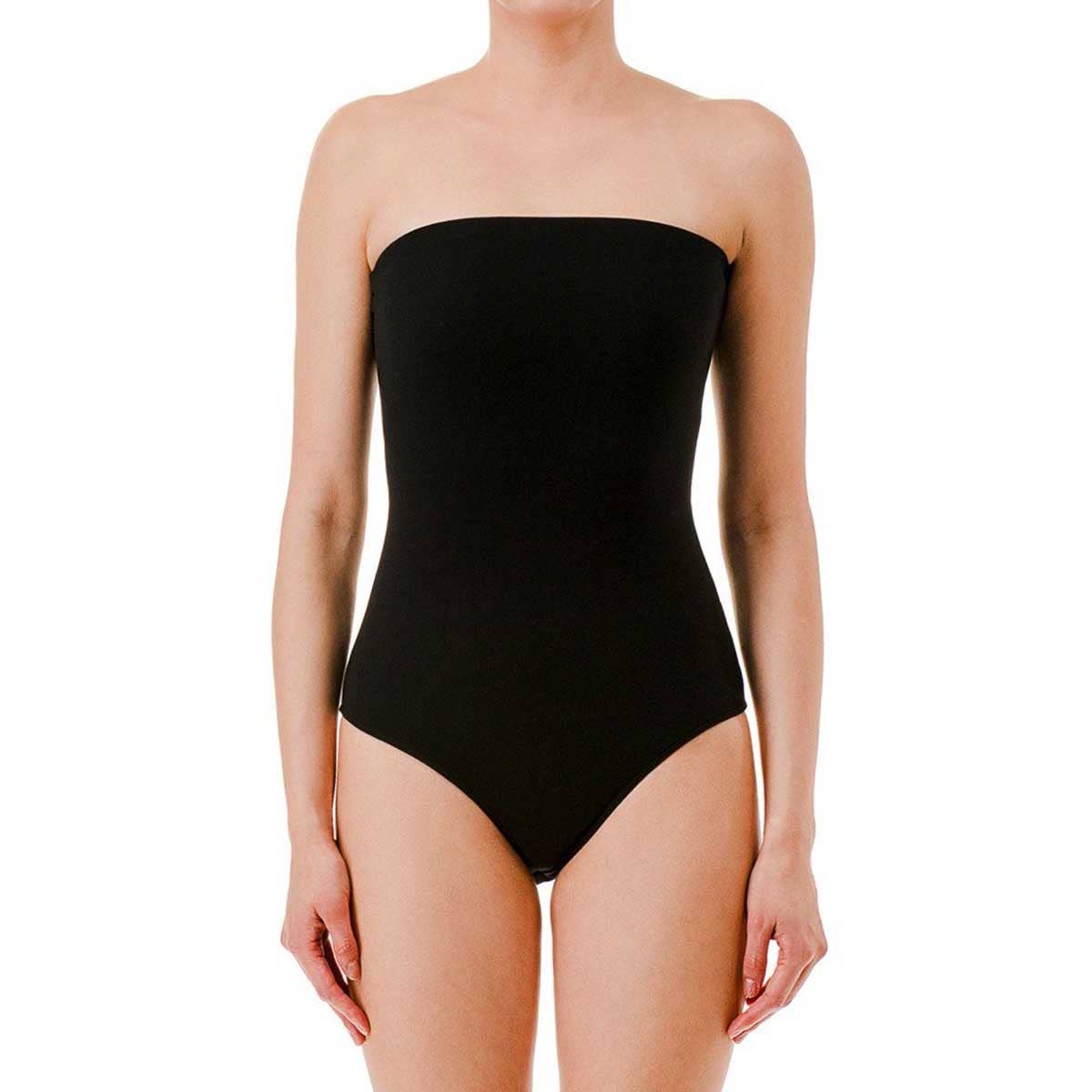 TUBE TOP SLEEVELESS BODYSUIT