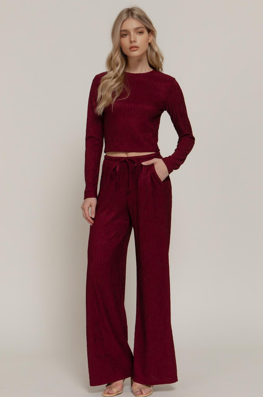 Long Sleeve Top & Long Pants Set