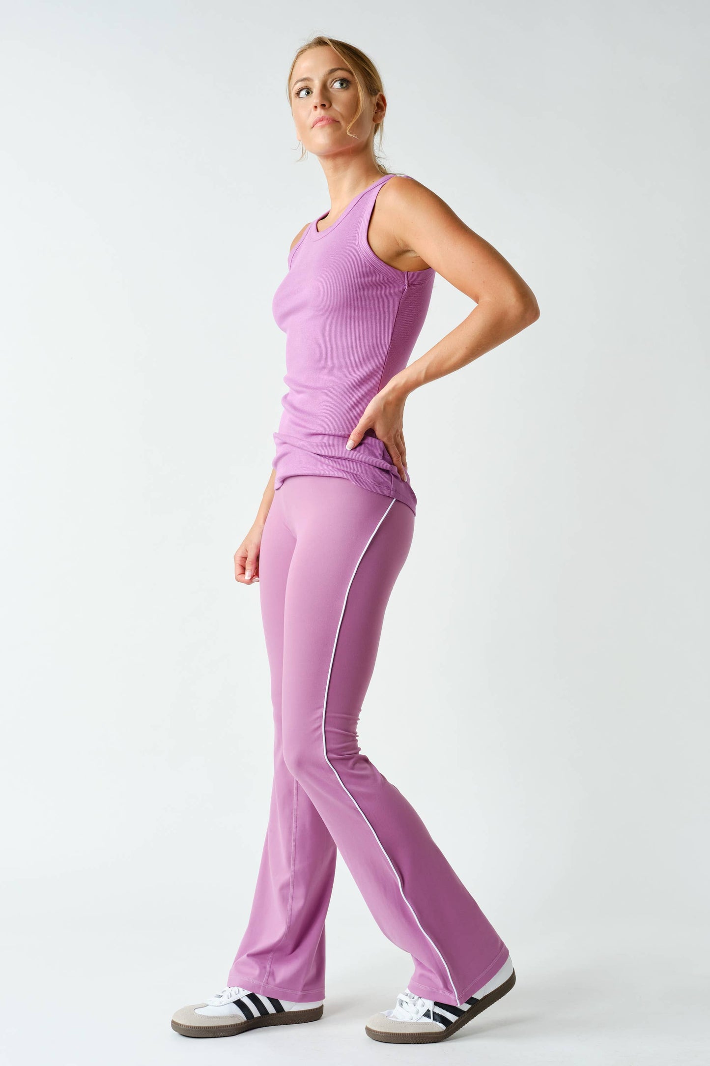 Essential Micro-Ribbed Athleisure Tank Top