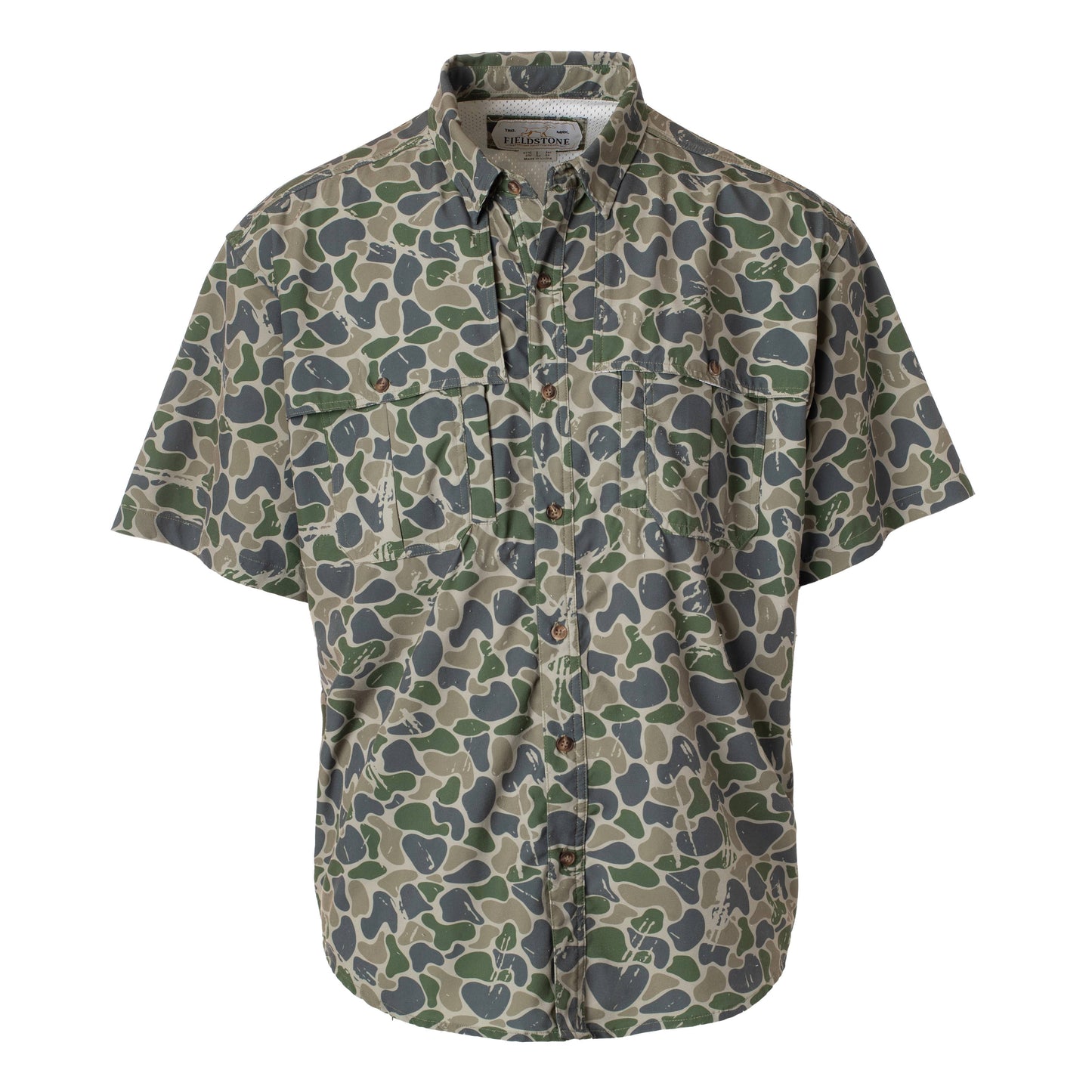 Backwoods Camouflage Button Down (634)