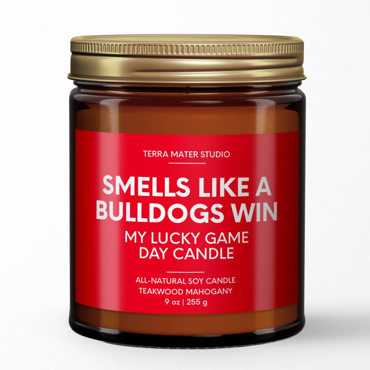 Smells Like A Bulldogs Win Game Day Candle | Bulldogs Merch
