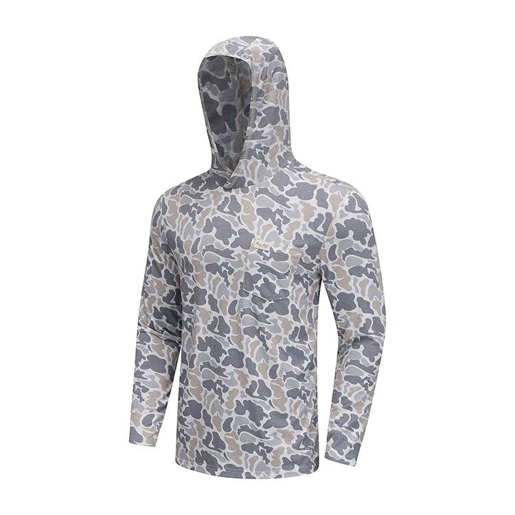Drift Performance Hoodie - Smoke Camo: Medium