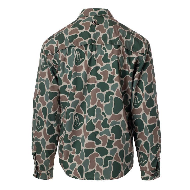 Roost L/S Camouflage Button Down