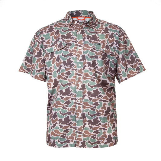 Men's  Camo Button Down Shirt