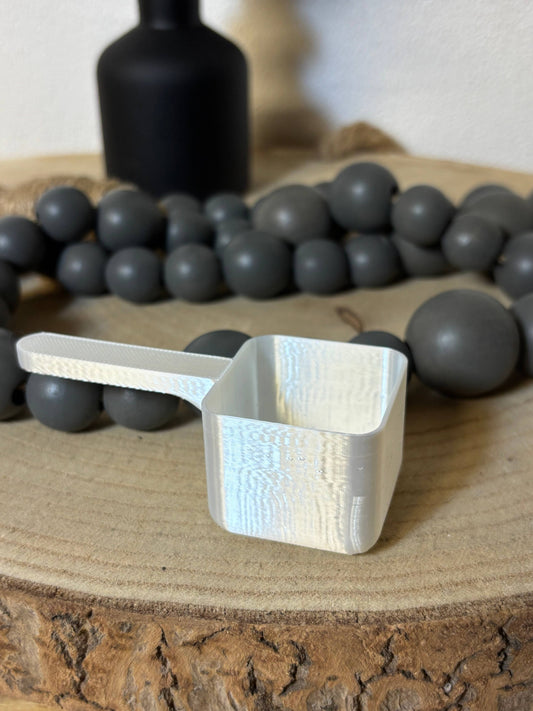 Pearl White Laundry Powder Scoop