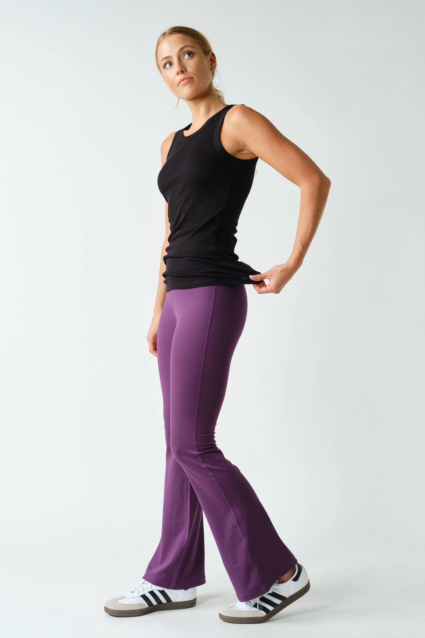Essential Micro-Ribbed Athleisure Tank Top
