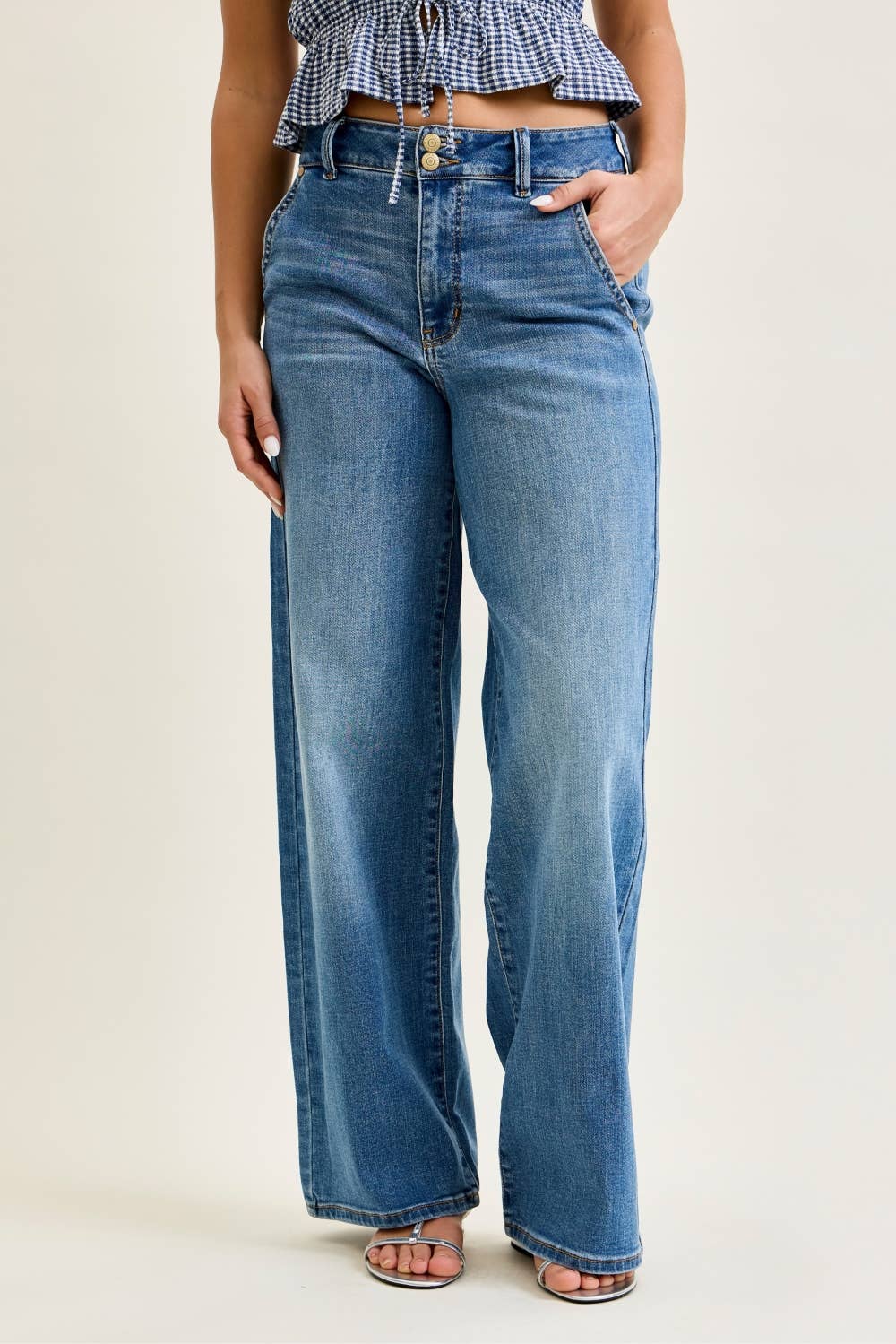 HW Column w/ Trouser Judy Blue