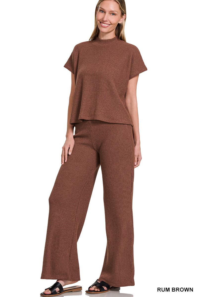 Taylor Sweater Boxy Top & Long Pants 2PC Set