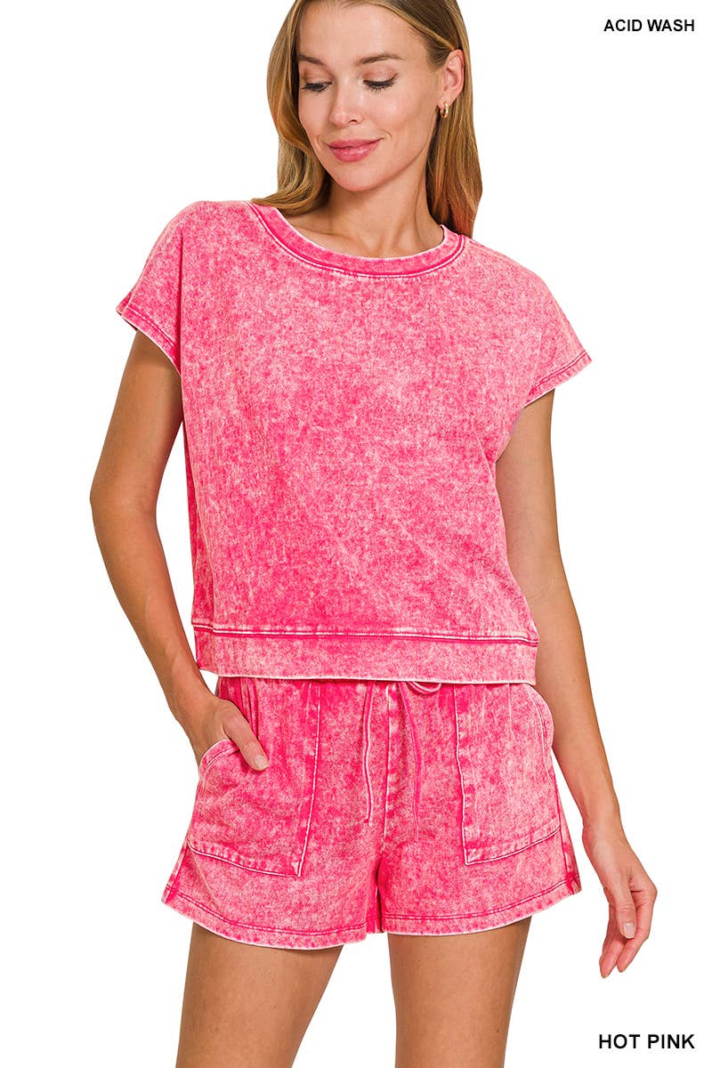 Sleeveless Top & Shorts Set