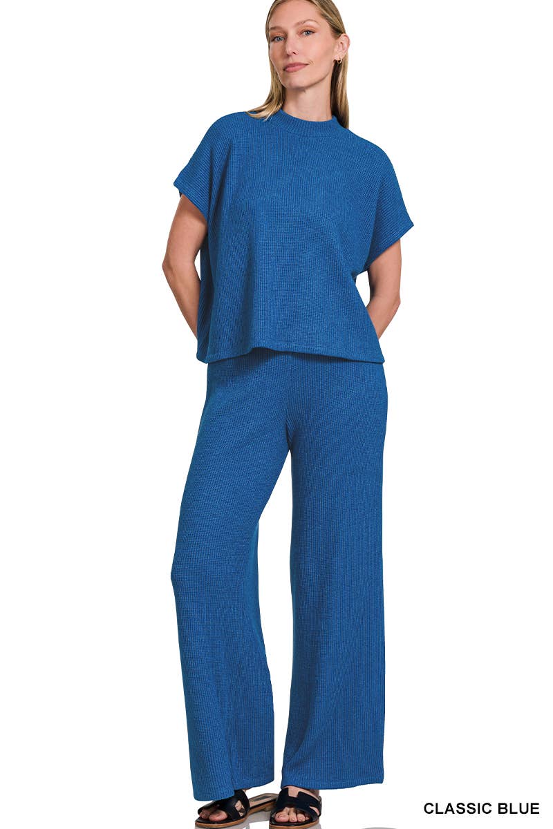 Taylor Sweater Boxy Top & Long Pants 2PC Set