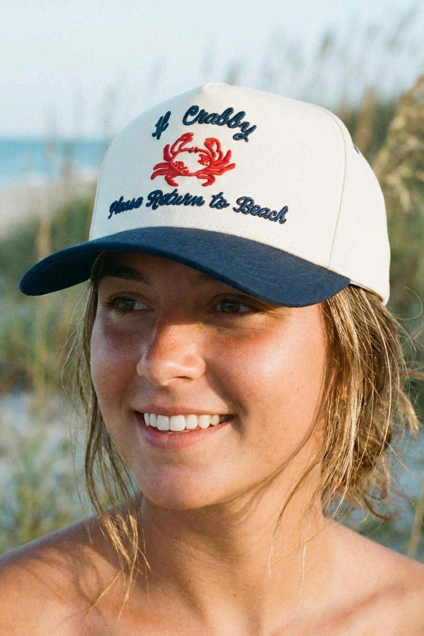 If Crabby Please Return to Beach Trucker Hat