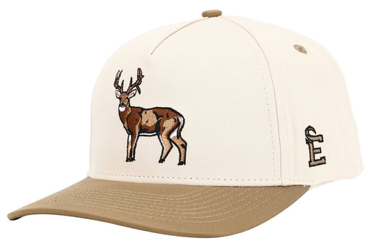 Cream/Tan Buck Men Hat