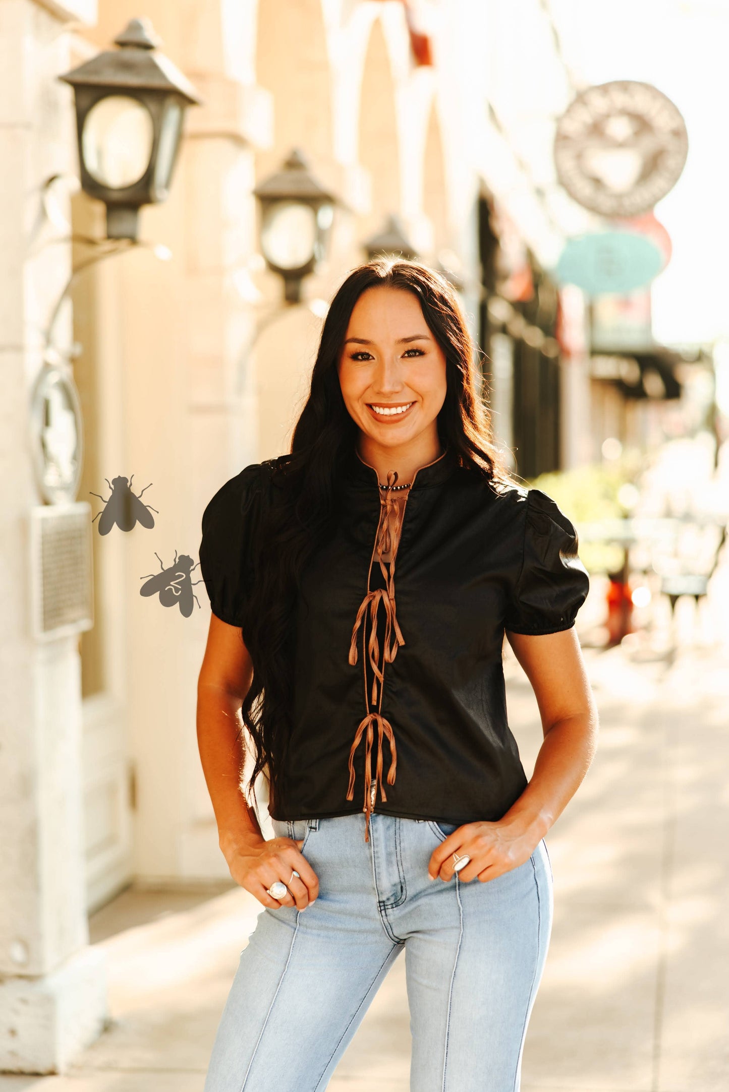 CALHOUN TOP *MIDNIGHT