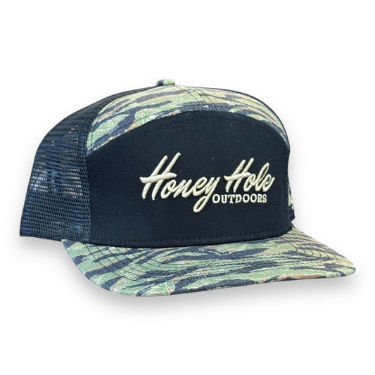 7 Panel Flatbill - Heritage - Tiger Camo