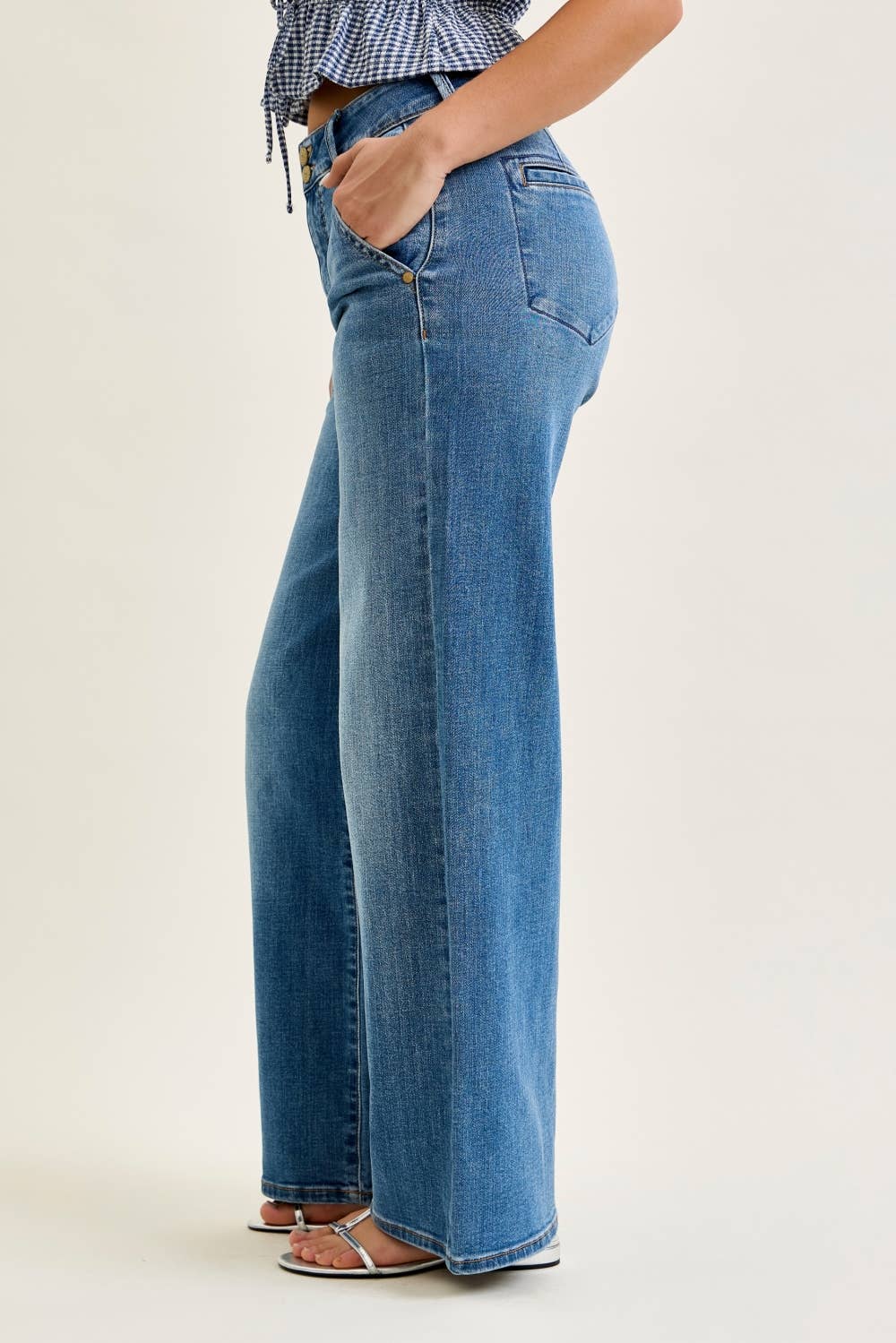 HW Column w/ Trouser Judy Blue