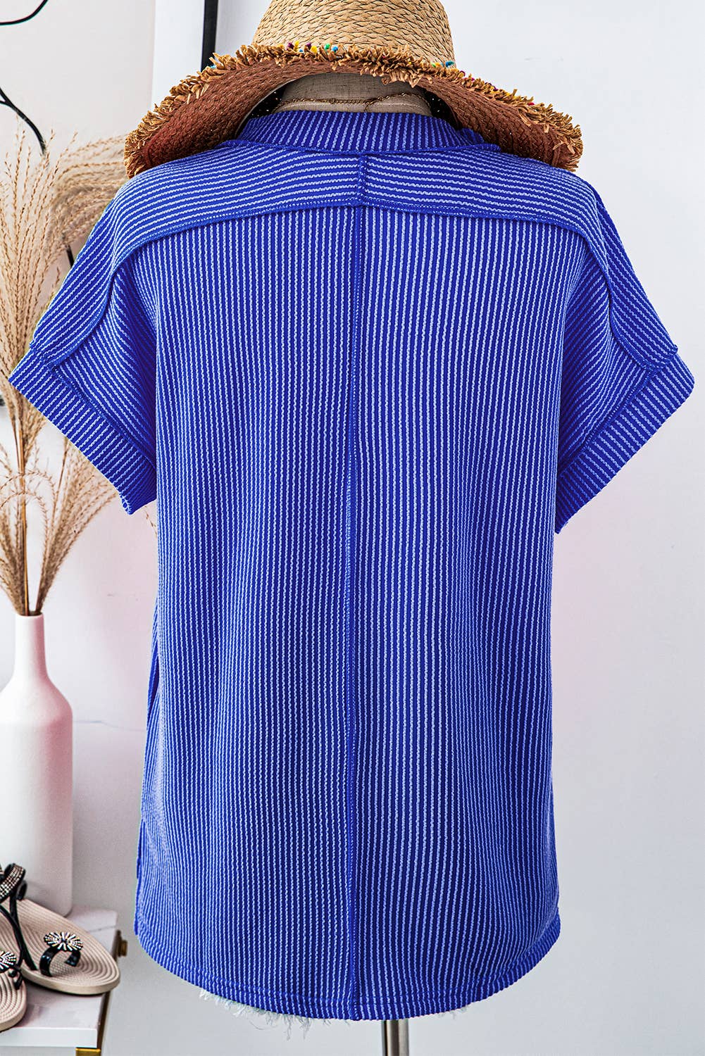 Exposed Stitching T-shirt