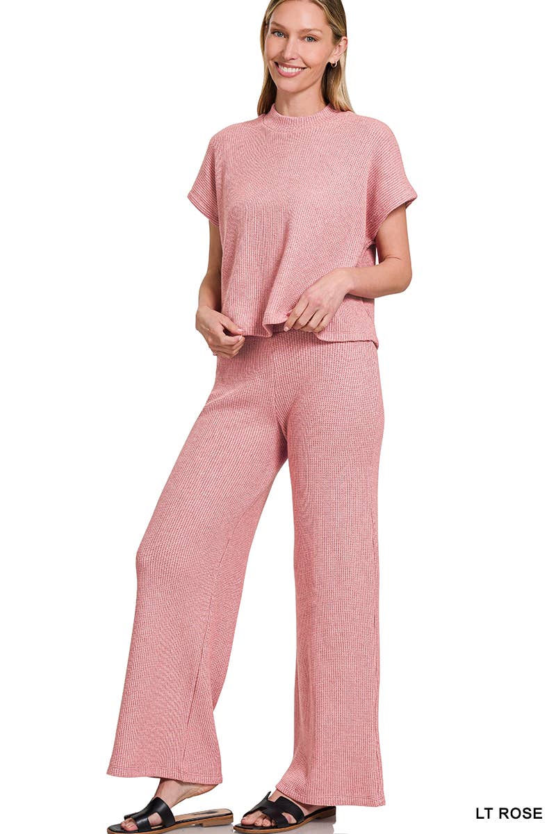 Taylor Sweater Boxy Top & Long Pants 2PC Set
