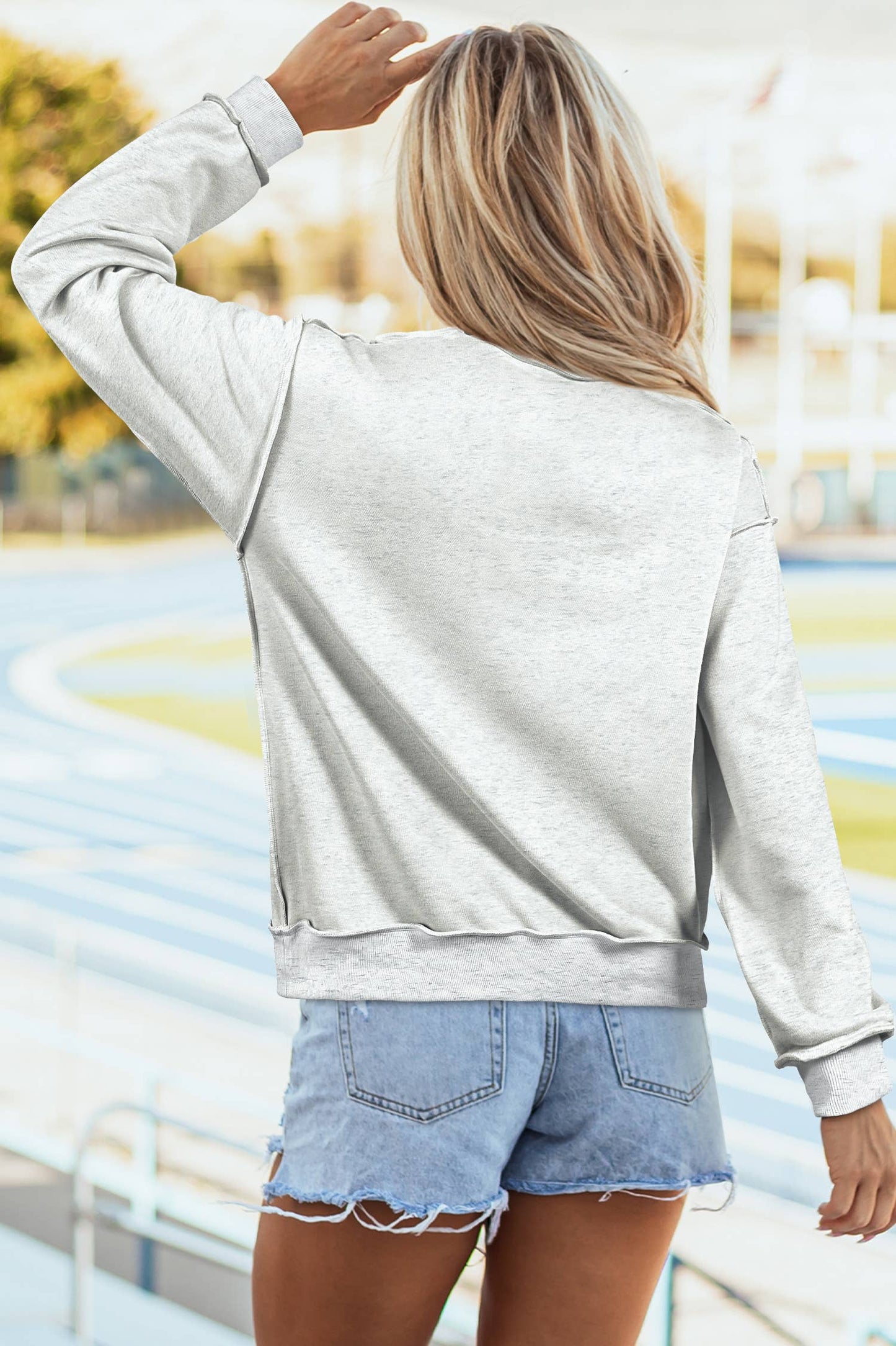 USA Mock Neck Sweater