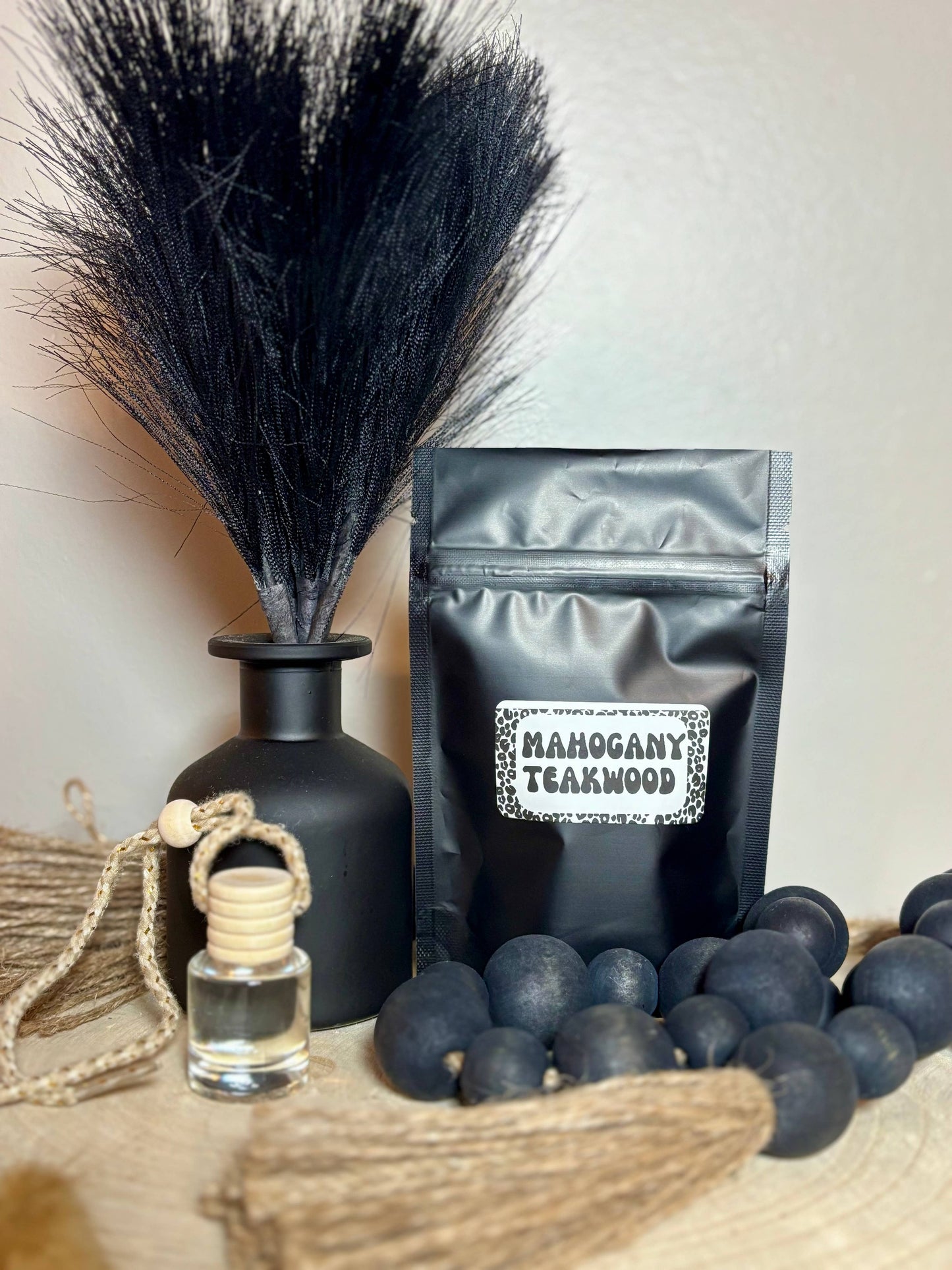 Mahogany Teakwood Car Diffuser