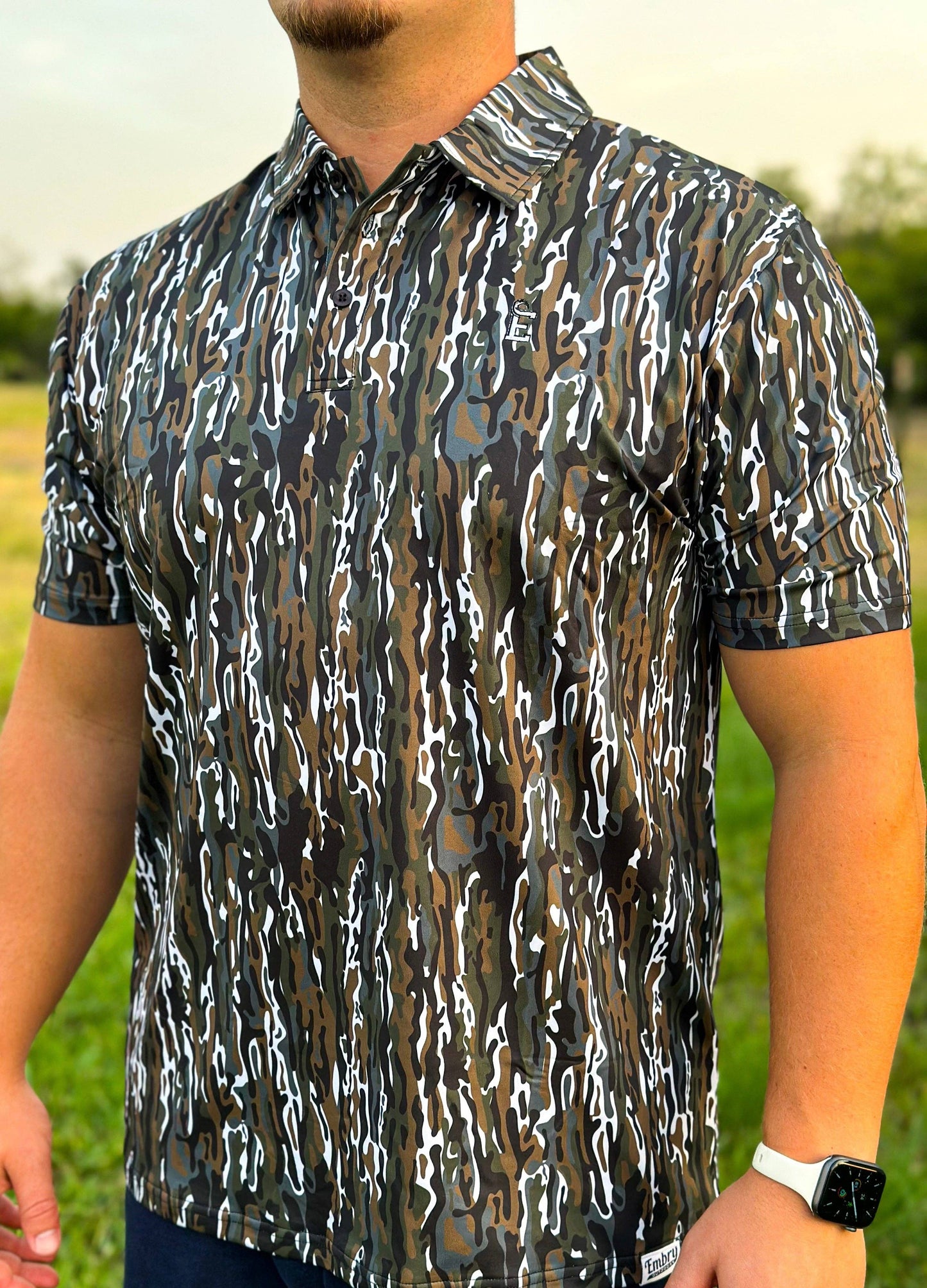 Ranch Camo Golf Polo