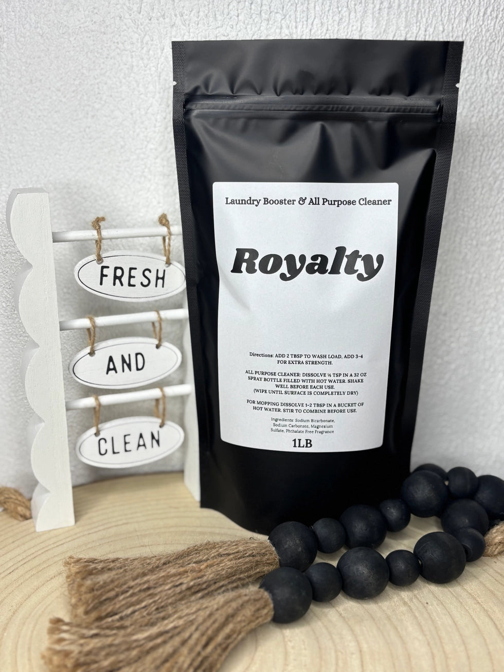 Royalty Laundry Powder & All Purpose Cleaner